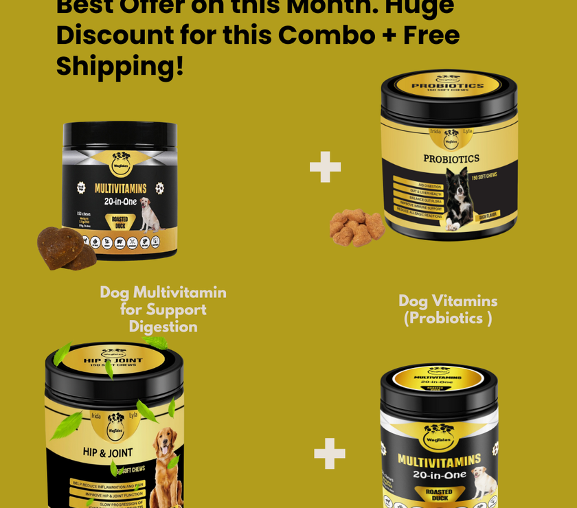 Dog Vitamin Combo Buy 2, get 1 free