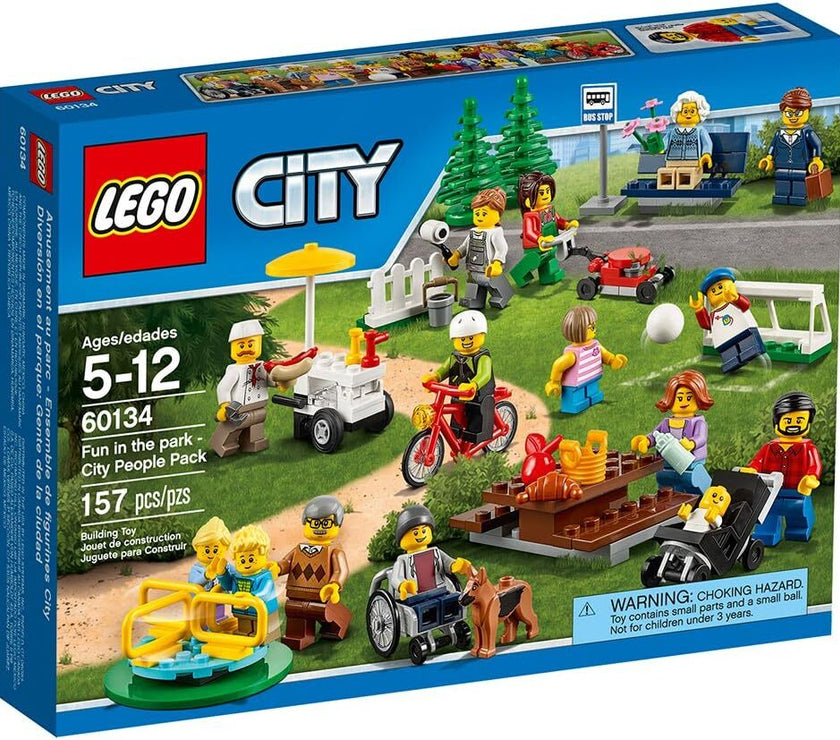 LEGO City Town 60134 Fun in The Park - City People Pack Building Kit (157 Piece)