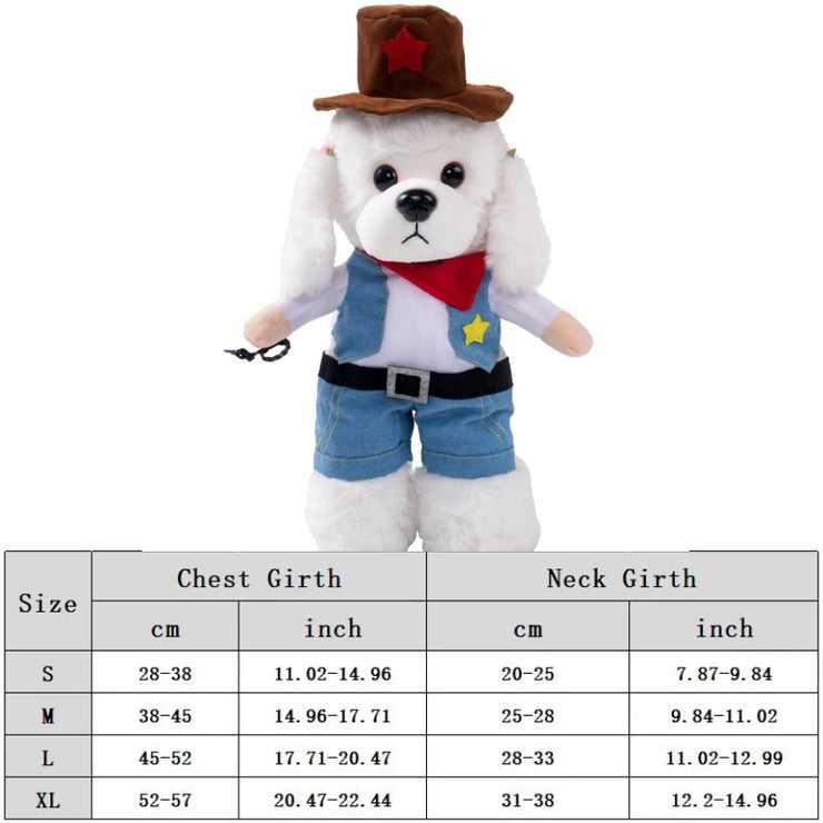Funny Pet Dog Clothes Dog Cosplay