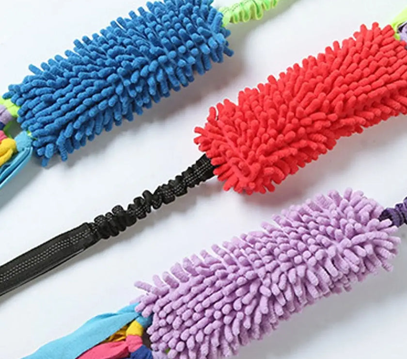 Colorful Pet Chew Toy Squeaky Plush
