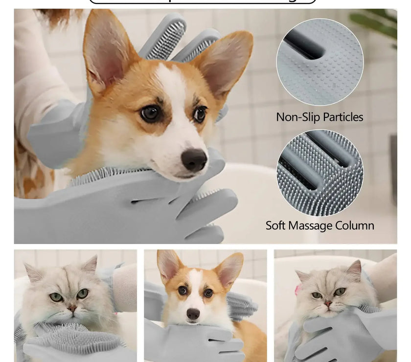 Pet Grooming Gloves