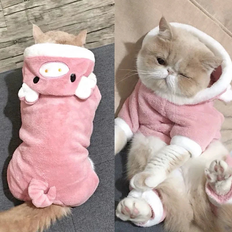 Warm Flannel Clothes for Pets