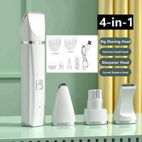 Professional 4-in-1 Electric Pet Grooming Tool