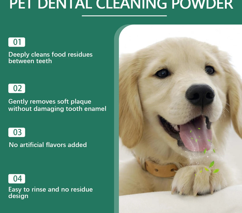 Pet Teeth Cleaning Powder