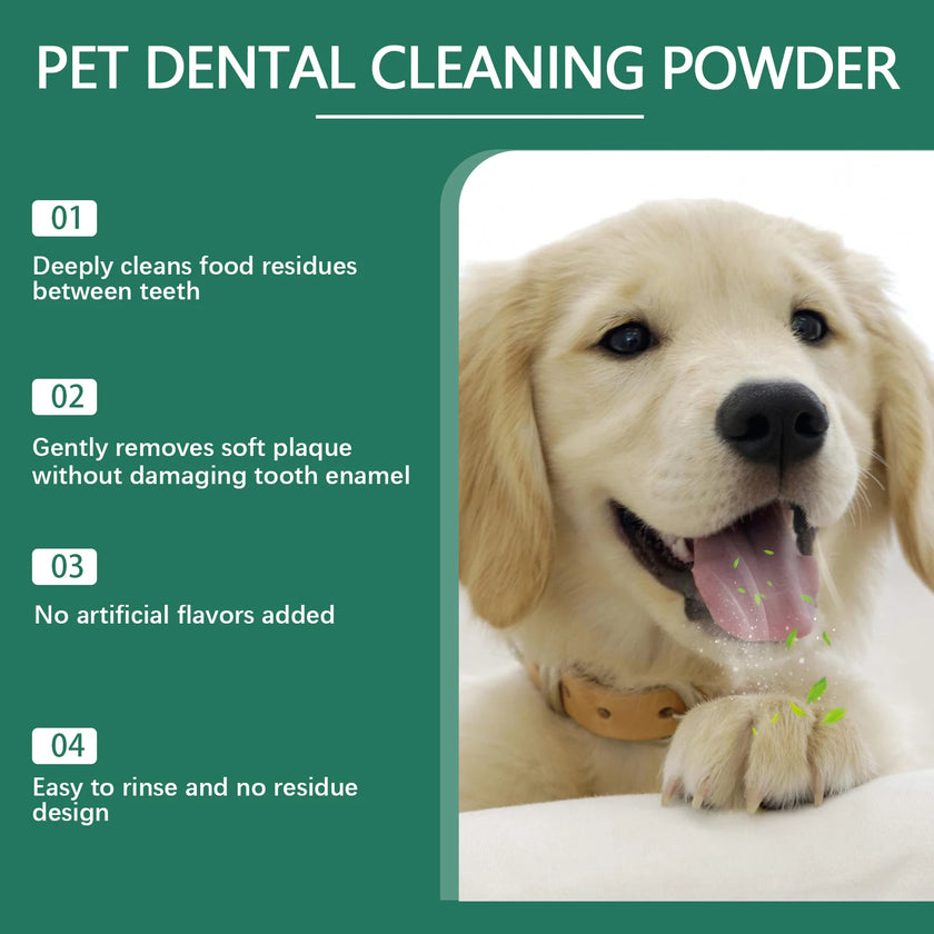 Pet Teeth Cleaning Powder