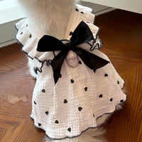 Pet dresses clothes for spring and summer