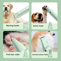 Professional 4-in-1 Electric Pet Grooming Tool