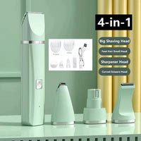 Professional 4-in-1 Electric Pet Grooming Tool