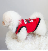 Red Pet Dog Clothes for Small Dogs