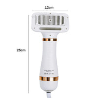 Pet Dog Hair Dryer 2-in-1 Blow Dryer