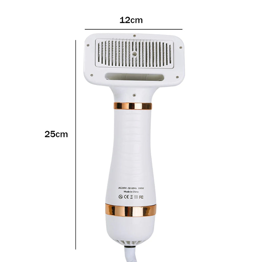 Pet Dog Hair Dryer 2-in-1 Blow Dryer