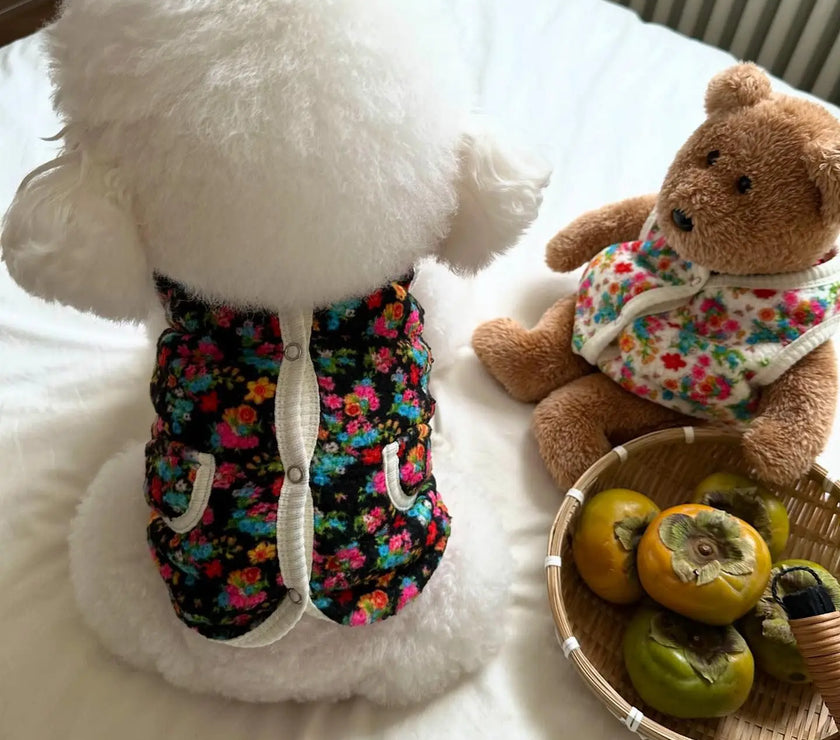 Pet Classic Shabby Flower Coat