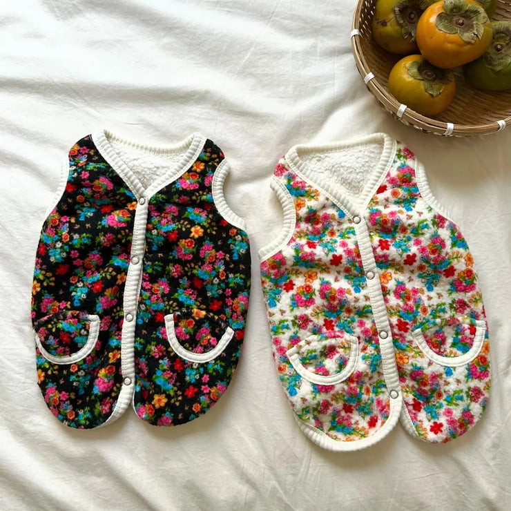 Pet Classic Shabby Flower Coat