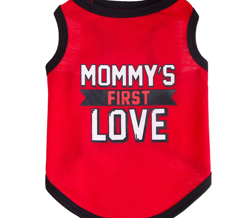 Red Pet Dog Clothes for Small Dogs