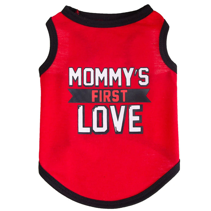 Red Pet Dog Clothes for Small Dogs