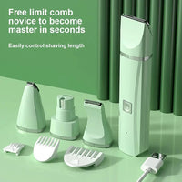 Professional 4-in-1 Electric Pet Grooming Tool