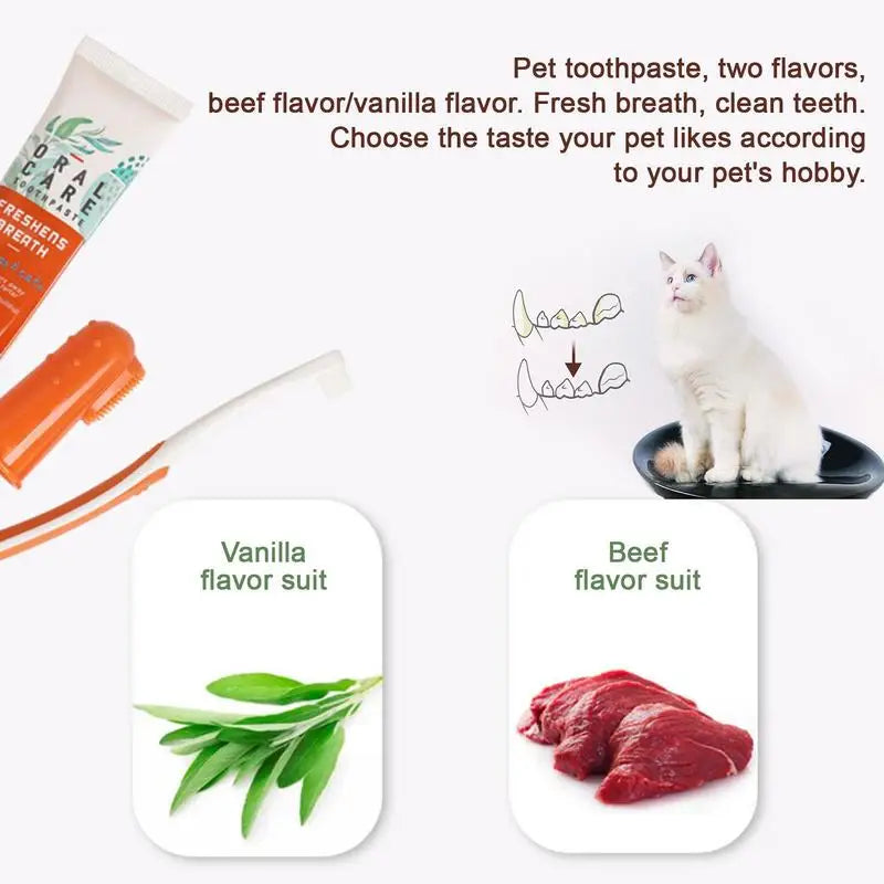 Pet Healthy Edible Toothpaste