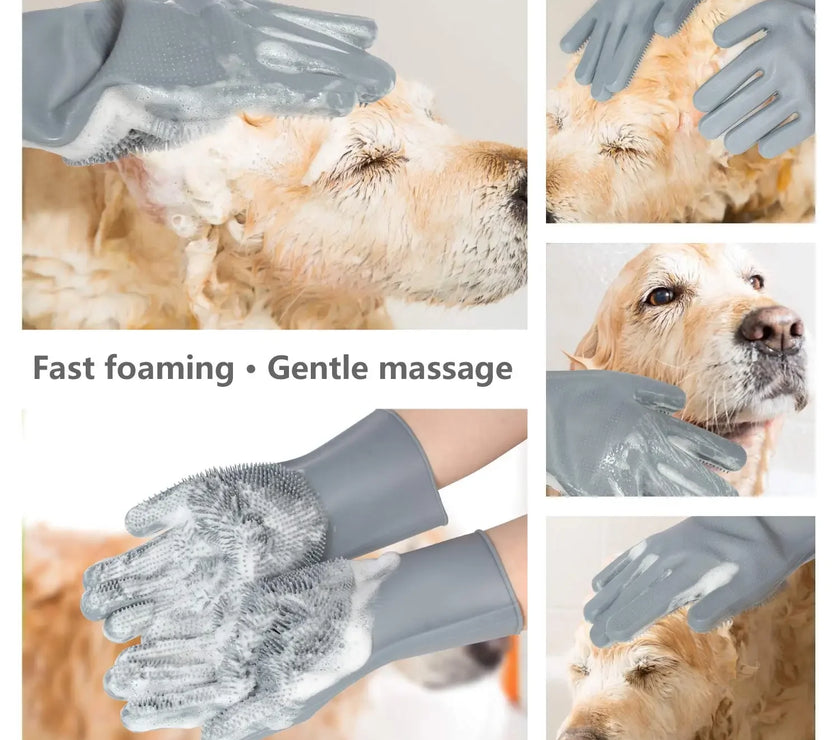 Pet Grooming Gloves