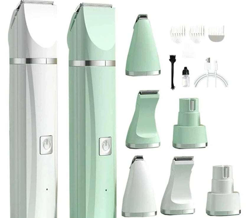 Professional 4-in-1 Electric Pet Grooming Tool