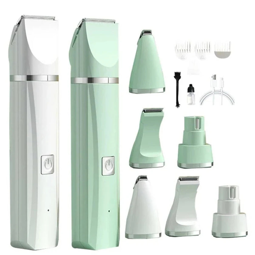 Professional 4-in-1 Electric Pet Grooming Tool