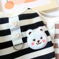 Pets Cat and Dog Clothes, Waffle Grid Vest