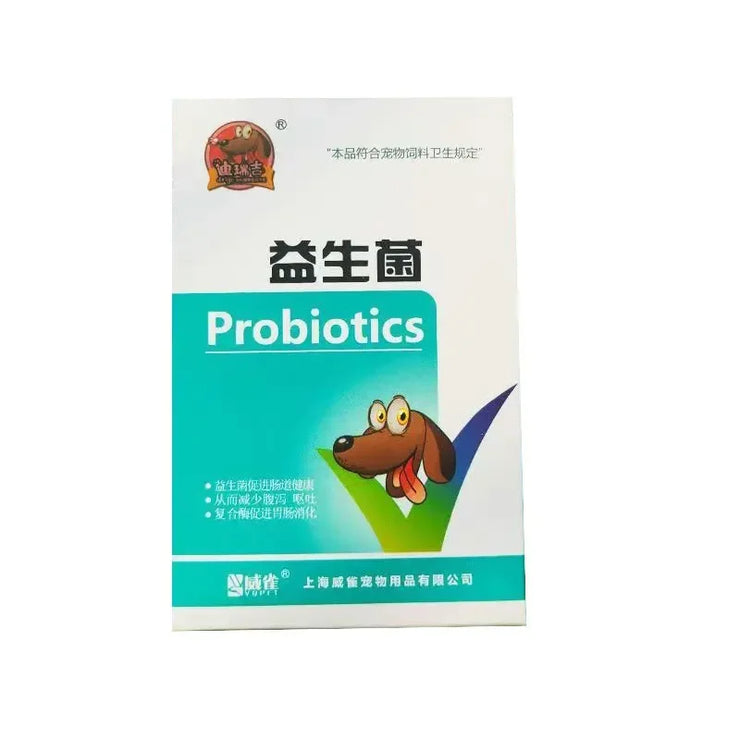 Pet probiotics regulate stomach