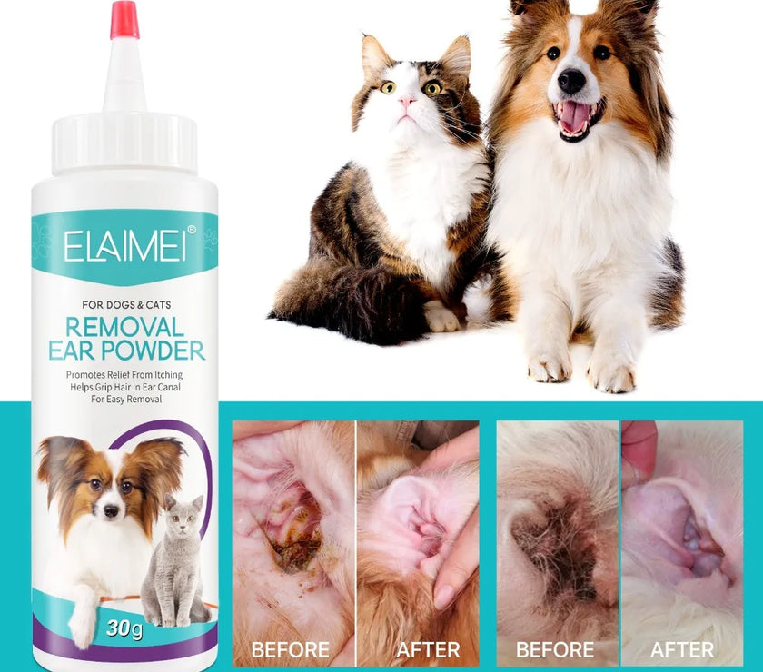 Ear Powder for Dogs and Cats