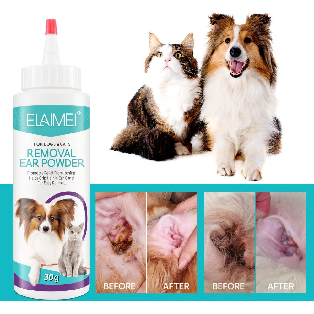 Ear Powder for Dogs and Cats