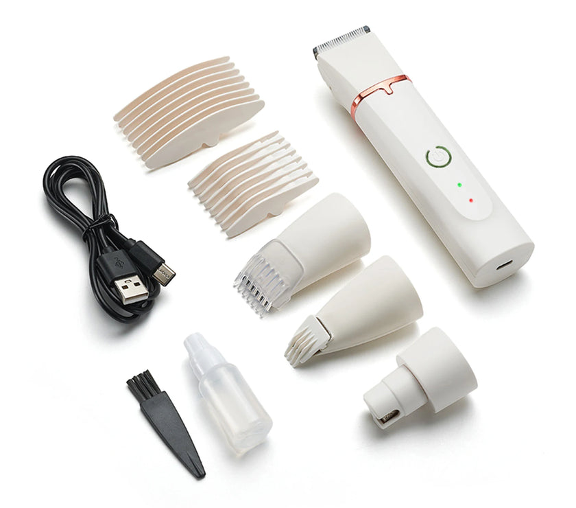 Professional 4-in-1 Electric Pet Grooming Tool