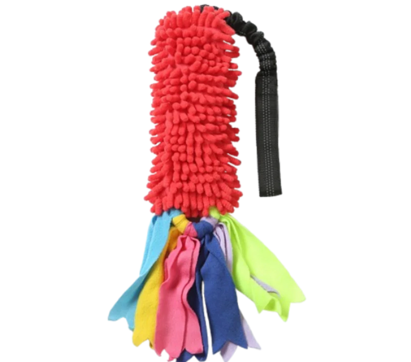 Colorful Pet Chew Toy Squeaky Plush