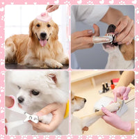 8Pcs Dog Brush Grooming Set
