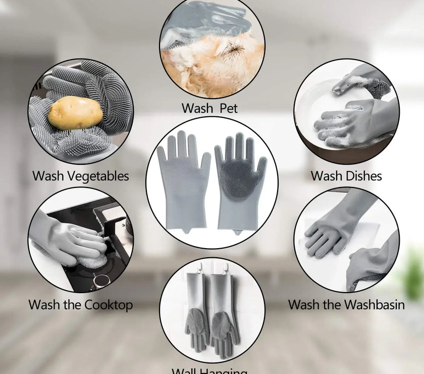 Pet Grooming Gloves