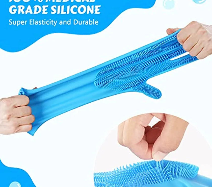 Pet Grooming Bathing Gloves