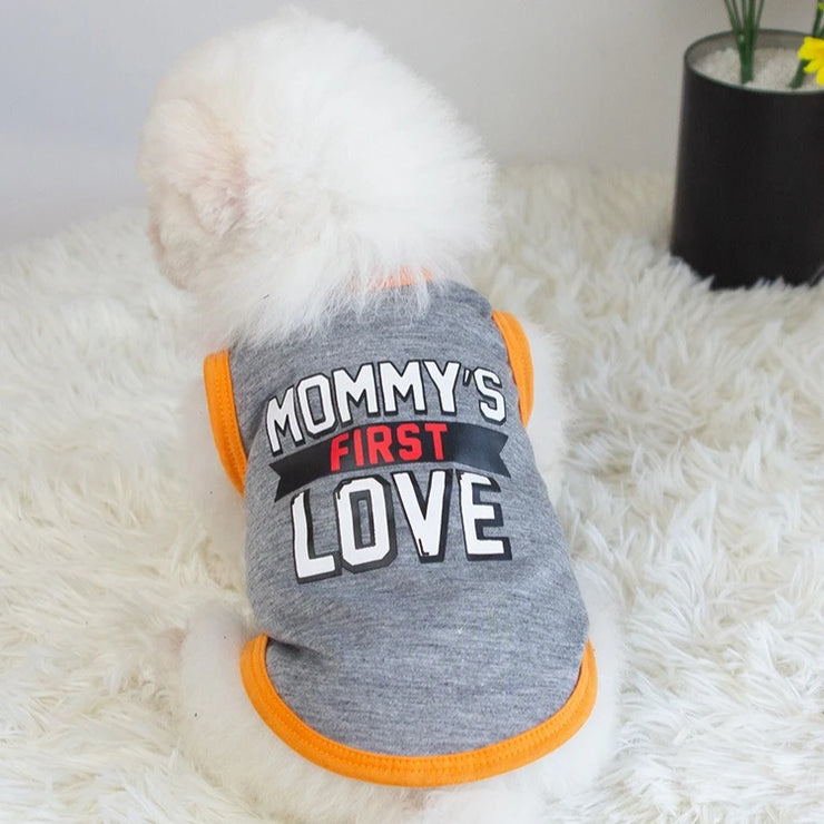Red Pet Dog Clothes for Small Dogs