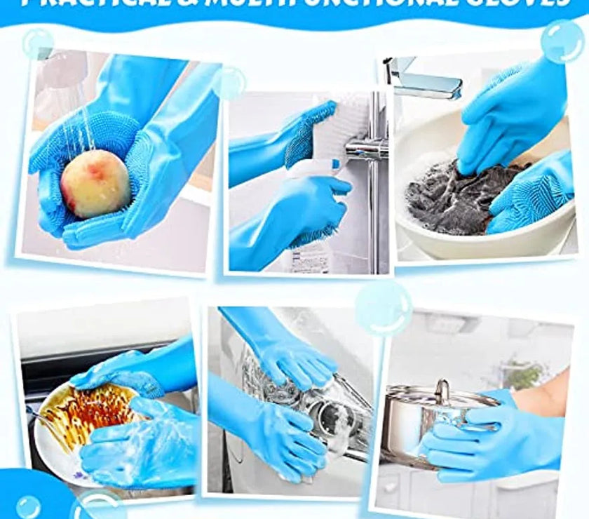 Pet Grooming Bathing Gloves