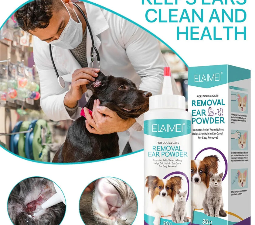 Ear Powder for Dogs and Cats