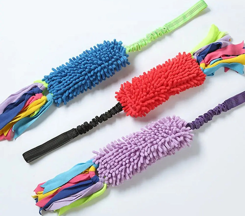 Colorful Pet Chew Toy Squeaky Plush