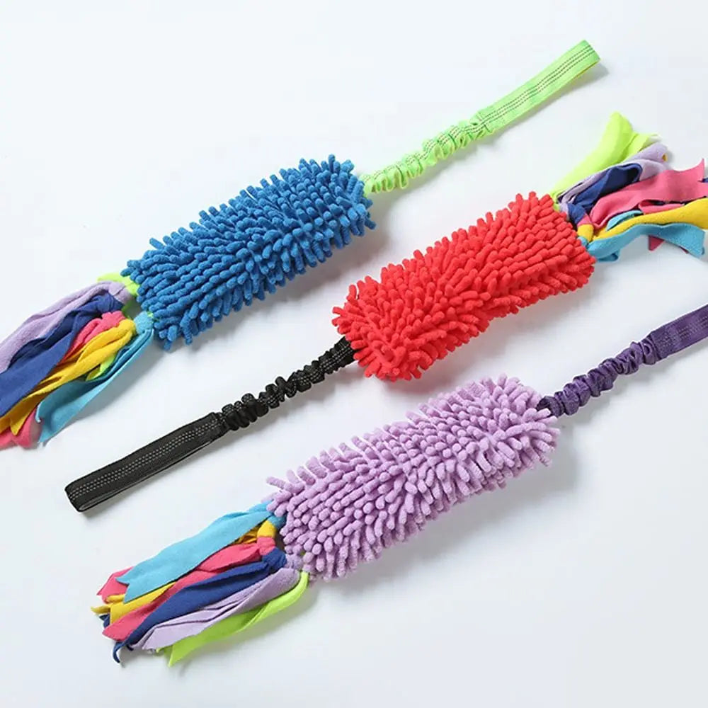 Colorful Pet Chew Toy Squeaky Plush