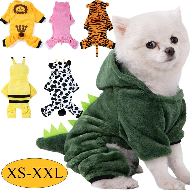 Warm Flannel Clothes for Pets