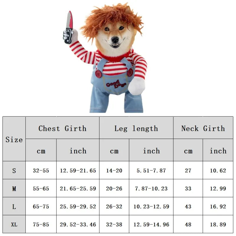 Funny Pet Dog Clothes Dog Cosplay