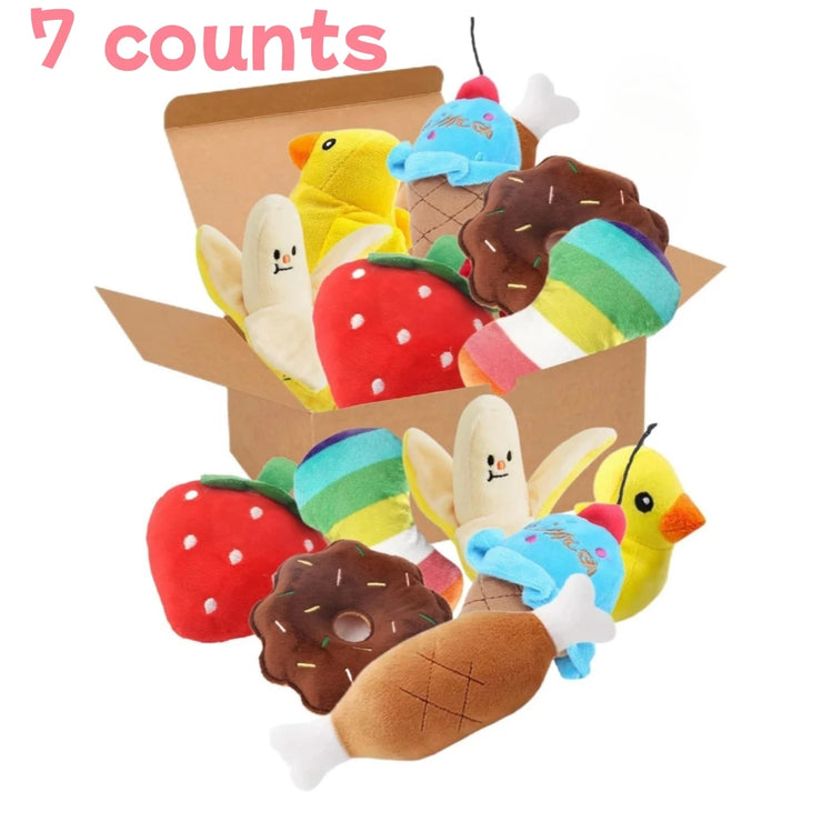 7-piece set of puppy sound toys