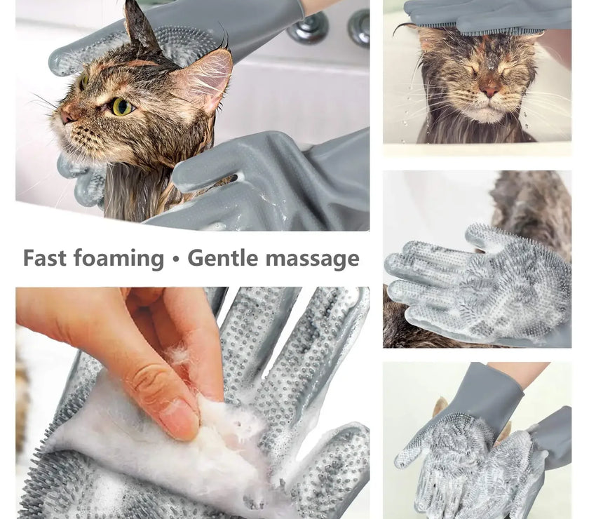 Pet Grooming Gloves
