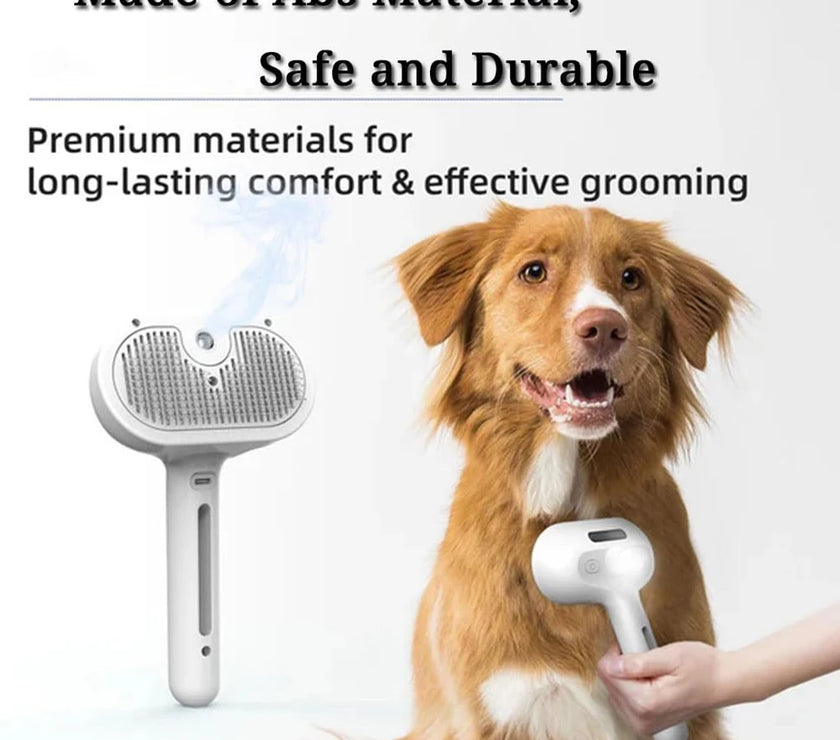 Dog Steam Grooming Brush