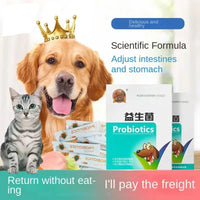 Pet probiotics regulate stomach