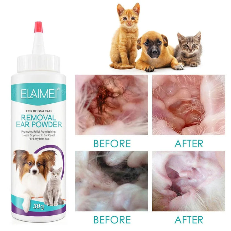 Ear Powder for Dogs and Cats