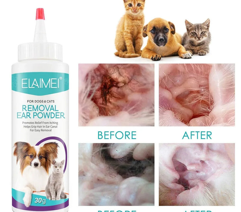 Ear Powder for Dogs and Cats