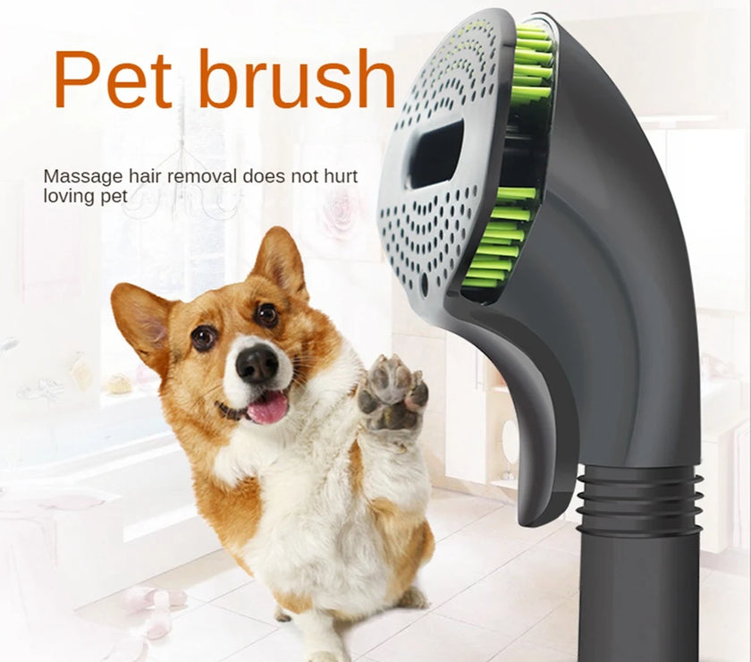 Pet Cat Dog Grooming Brush Vacuum Cleaner